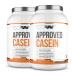 Wfn Approved casein - casein protein powder - neutral & without sweetener - 2x 1 kg - creamy casein shake - very good soluble casein powder - 66 portions - made in Germany - external laboratory test neutral 1 kg (2 Pack)