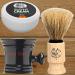 100% Pure Boar Bristle Shaving Brush - Medium Beech Wood Handle | The Shave Factory for Ultimate Shave Experience - Buy Online on GoSupps.com