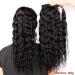 Bun Hair Pieces for Women 12-26 Inches Long Wavy Ponytail Extensions Water Wave Wrap Around Ponytail Barrettes Brazilian Real Hair Ladies Bun Messy Bun Hair Piece (Color : Water Wave Size : 16inche - Buy Online on GoSupps.com