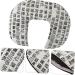 ULTECHNOVO Neck Pad Kit - 2 Pcs Neck Support Pillow & Moxa Heating Pad for Cervical Spine Relief - Buy Online on GoSupps.com
