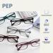 Unisex PEP Reading Glasses (Pack of 3) +2.00 Diopters - Stylish & Affordable Reading Glasses | The Reading Glasses Company - Buy Online on GoSupps.com