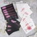 Lash Extension Aftercare Instructions Cards 100 Pack - Double Sided Pink & Black 3.5x2 (Pack of 100) - Buy Online on GoSupps.com