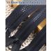 Wavebeexs 28 Inch Black Plastic Coat Zipper - Pack of 3 | Durable Separating Zipper for Jackets, Coats, Sweatshirts, Parkas and More - Buy Online on GoSupps.com