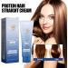  YUNFAX Protein Hair Straightening Cream - 100 ml Fast Smoothing Frizz Control & Glossy Silk Finish Styling Treatment for Curly/Frizzy/Wavy Hair Suitable for Women & All Hair Types Enhances Natural Beauty - Buy Online on GoSupps.com