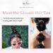 By Lilla Chocolate Chip Stack Ponytail Hair Ties & Bracelets - Set of 8 - No Crease Hair Ties for Women - Rose/White Pearl/Nude/Black/Silver - Buy Online on GoSupps.com
