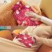 Christmas Ball Candy Snowflake Hot Water Bottle - 2L Fleece Cover for Hot & Cold Compress | International Shipping - Buy Online on GoSupps.com