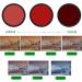 Fotga 67mm Six-in-One Adjustable Infrared IR Pass X-Ray Lens Filter 530nm-750nm - Buy Online on GoSupps.com