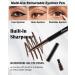 Brown Eye Liner Pencils for Older Women Long Lasting Waterproof Smudge-Proof Gel Eyeliner Pencil Matte Cream Retractable Smooth Eyeliner Waterline Built in Sharpener Eye Liner Makeup Stick for Women 02# Brown - Buy Online on GoSupps.com