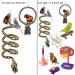 Aedcbaide Bird Parrots Toys - Parakeet Parrot Swing Included - Buy Online on GoSupps.com