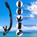 Aqua Dive Sports Snorkeling Gear Set | Scuba Diving & Swimming Goggles | Black Dive Mask - Buy Online on GoSupps.com