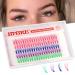 JIMIRE CL03 Colored Lash Clusters Individual Eyelashes - 100Pcs 14mm 3D Effect Pink Lashes for DIY Eyelash Extensions - CC Curl Wispy, Natural Look, Reusable Pack - 4 Colors - Buy Online on GoSupps.com