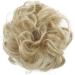 CAISHA Messy Scrunchie Bun Voluminous Wavy Hairpiece Blond Mix - Heat-Resistant Synthetic Fibres | PRETTYSHOP G28A #86A/613 - Buy Online on GoSupps.com