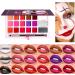  Generisch Lip gloss palette makeup lipstick waterproof 18-color palette for women long-lasting soft and creamy texture for dates collection - Buy Online on GoSupps.com