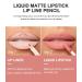 12-Piece Lip Liner and Liquid Matte Lipstick Set for Velvety Red Lips - Waterproof, Long Lasting Makeup Kit for Women (#07) - Buy Online on GoSupps.com