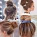 Magic Hair Knot & Bun Maker - Upgraded Sponge Clips for Effortless Hair Buns - Dutt Pillow & Easy-to-Use Hair Holder - Buy Online on GoSupps.com