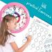 Kiddus Children's Wall Clock - Silent Analogue Time Teacher | Multi-Language Time Learning in English Blue - Buy Online on GoSupps.com