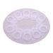 10pcs White Silicone Adapter Rings for Button Style Baby Pacifier Clips - Buy Online on GoSupps.com