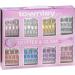 Townley Girl 96 Pcs Stick on Nails Set | Glitter-Glamup & Metallic Press- On Nail Sets for Girls | Self-Adhesive Artificial Nails Pink - Buy Online on GoSupps.com