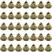 Favordrory 70PCS 38mm/1.5inch Vintage Bronze Jingle Bells - Perfect for Dog Training, Wind Chimes, and Christmas Decor - Buy Online on GoSupps.com