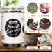 RioRand Black Garlic 908g - Full 90 Days Aged Whole Peeled Garlic | Equivalent to 4lbs Black Garlic Jar | 2 Pound Pack - Buy Online on GoSupps.com