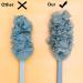 Prozklves Back Scrubber - Long Handle Exfoliating Shower Brush for Men & Women | Soft Nylon Mesh Back Cleaner (Green) - Buy Online on GoSupps.com