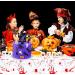 6Pcs Halloween Birthday Cake Topper Halloween Cupcake Topper Haunted House Glitter Spooky RIP Tombstone Pumpkin Bat Cat Spider Skull Cupcake Toppers for Halloween Themed Party Cake Decoration Supplies - Buy Online on GoSupps.com