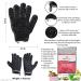 Exfoliating Gloves Set with Pink Himalayan Salt Scrub - 2 Pairs Bamboo Charcoal Shower Gloves for Healthy Skin - Buy Online on GoSupps.com
