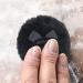 Baby Powder Puff Round Face Powder Puff with Ribbon Bow Body Powder Applicator for Baby Kid Adult Makeup Tool for Home & Travel Black - Buy Online on GoSupps.com