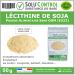 50 g of non-GMO soy lecithin in a resealable bag - basic substance - food supplement - emulsifier - garden: fungicide - adhesive - wetting - amplifier