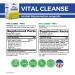 Vital Planet 14-Day Cleanse with Milk Thistle & Herbs - Natural Supplement for Occasional Constipation - 56 Capsules - Buy Online on GoSupps.com