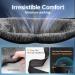 Heated Eye Mask Graphene | Cordless Warm Eye Compress | 3 in 1 Sleep Mask & Cooling Gel Strip for Dry Eyes Relaxation Meditation | Travel-Friendly for Men & Women - Buy Online on GoSupps.com