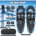 Buy Costway 21/25/30 Snowshoes Set for Adults & Kids | All-Round 4 in 1 with Climbing Aid & Carrying Bag - Marineblau 25 - Buy Online on GoSupps.com