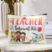 Svee Cosmetic Bag - Christmas Gift for Teachers | Canvas Makeup Bag for Kids | Lively Zipper Pouch for Kindergarten & Elementary School - Buy Online on GoSupps.com