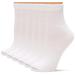 Dr. Scholl's womens Women's Diabetes & Circulator Socks - 4 & 6 Pair Packs - Non-binding Comfort and Moisture Management 8-12 White