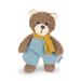 Sterntaler 3052002 Mini toy bear Ben integrated rattle for babies from birth 17 cm Ben Single