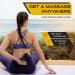 Nextrino Peanut Massage Ball - 4-Speed Vibrating Foam Roller for Deep Tissue Muscle Pain Relief - Myofascial Release Therapy for Anywhere Workout Recovery - Buy Online on GoSupps.com