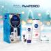 NIVEA Feel Pampered Skincare Routine Holiday Gift Set for All Skin Types Includes Moisturizing Cream Body Wash Deodorant and Hand Cream 4-Piece Skin Care Set - Buy Online on GoSupps.com