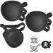 2PCS Eye Patch Adjustable Eye Patches Eye Patch for Lazy Eye Medical Strabismus After Surgery Pirate Single One Eye Cover Mask Adult Kid's