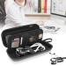 Stethoscope Hard Carrying Case for 3M Littmann/MDF/ADC - Gray | Extra Mesh Pockets for BP Cuffs, Penlight, Nurse Accessories - Buy Online on GoSupps.com