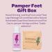 Motherlylove Gift Box: 100% Natural Vegan Pampering Foot Care - Footless Rose Geranium & Pink Clay Soap Made in Britain - Buy Online on GoSupps.com