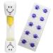 Smile Toothbrush Timer & 10 Disclosing Tablets (Yellow)