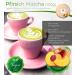 Buy Tea Uniqo Peach Matcha Powder - Perfect for Ice Cream Lattes Shakes & More | 100% Natural Green Tea Flavor in Re-Lockable Can - Buy Online on GoSupps.com