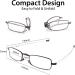 DOUBLETAKE Folding Reading Glasses 2-Pack with Case | 1.50x Magnification - Buy Online on GoSupps.com