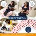 Niimo Positioning Pillow Pregnancy Pillow for Sleeping XXL Pregnant Women's Cushion Distinguished by Two Awards in 2022 - Buy Online on GoSupps.com