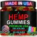 Hemp Gummies Sleep Edibles for Peace and Relaxation-High Potency Pure Extra Strength Hemp Oil-Made in USA