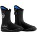 Aqua Lung 3mm Echozip Scuba Diving Boots 9 Black