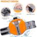 Ownpets Inflatable Dog Vest - High Buoyancy Adjustable Swimming Vest for Dogs with Reflective Strips & Rescue Handle (M) | Safe Pet Water Protection - Buy Online on GoSupps.com