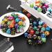 Coyeekn DND Dice Set - 175 Polyhedron Dice in 25 Colors for Dungeons and Dragons RPG - Includes Large Flannel Bag - Buy Online on GoSupps.com