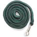 Leadership Knits with Panic Hooks for Horses - Stylish Leashes & Binding Tricks for Ponies Donkeys Goats (Green/Black) - Buy Online on GoSupps.com