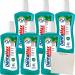 Elkos DentaMax Antibacterial Mouthwash Mint 6-pack (6x500ml bottle) + usy Block